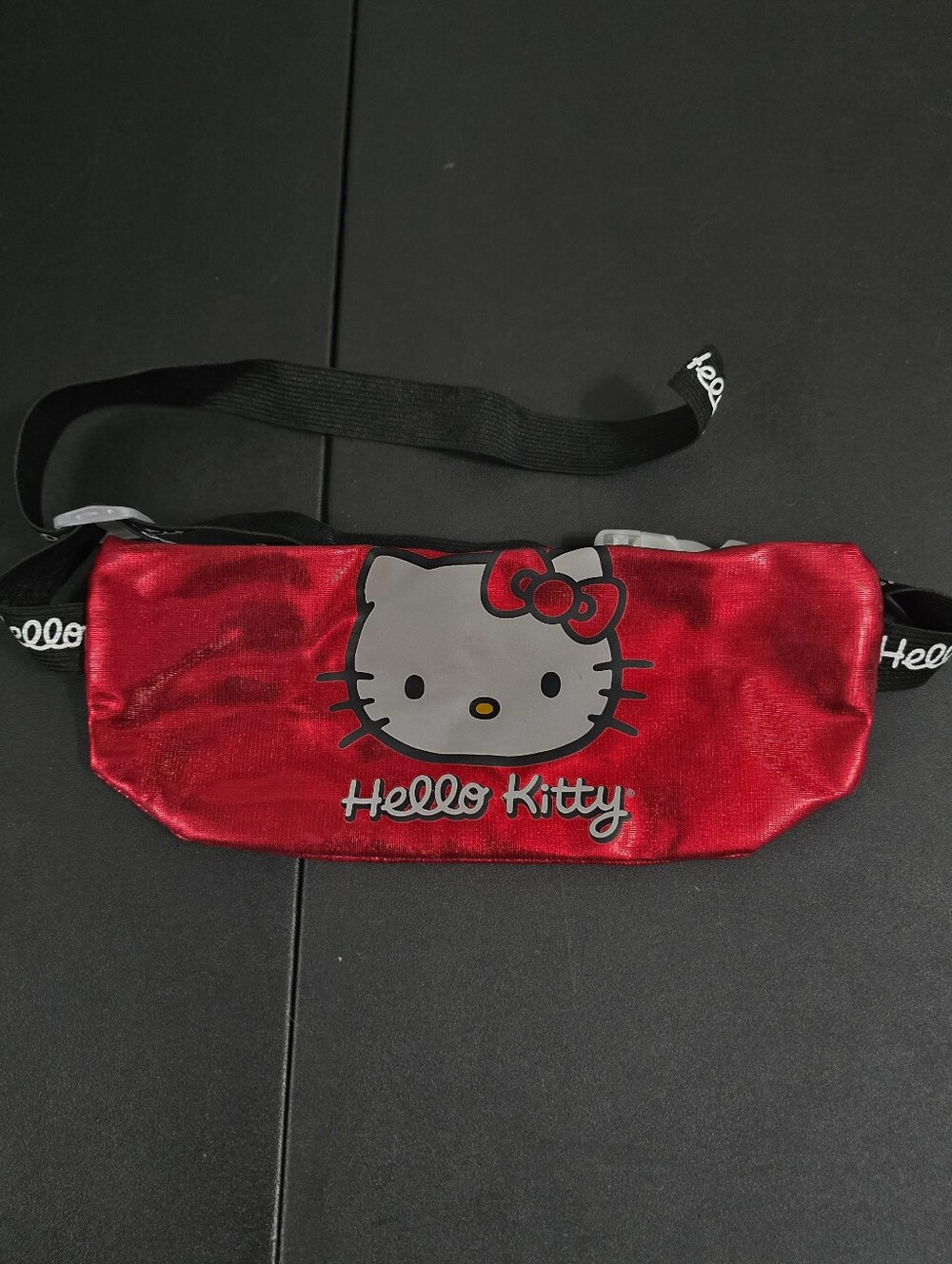 Hello Kitty Red and Black Kids Waist Fanny Pack